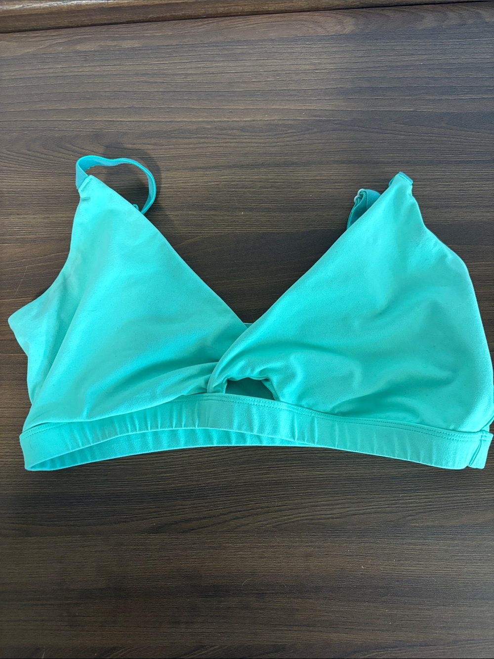 Fabletics Aqua Triangle Bralette